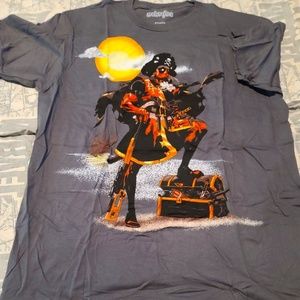 Deadpool Pirate Grey 30 Single T-Shirt | FREE...